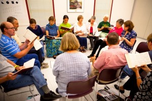 Shape-note singing